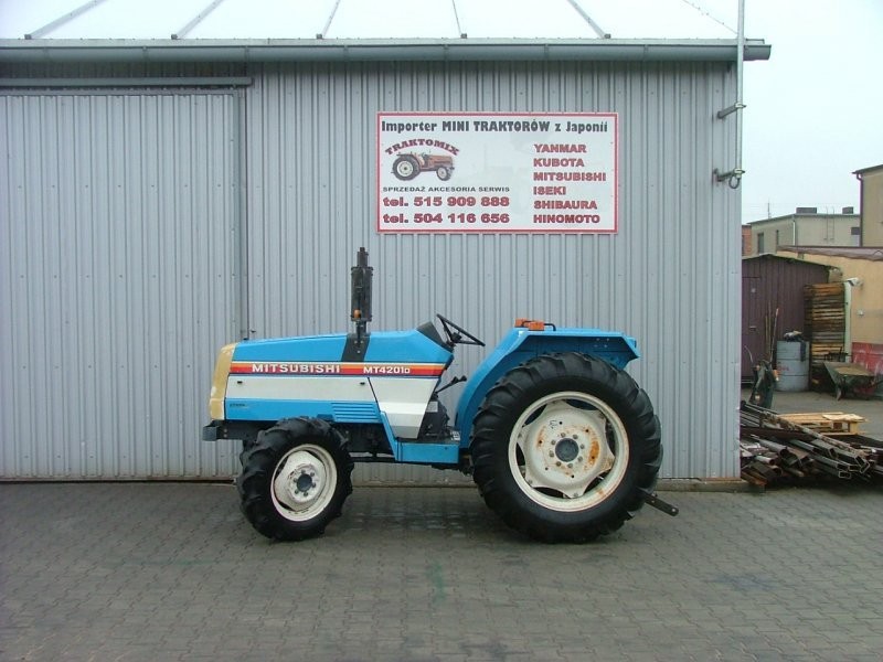 Mini Traktorek Mitsubishi MT4201, 42KM, 4x4 yanmar — zdjęcie 1