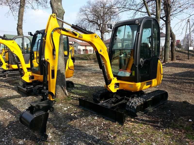 JCB 8020 - 2008 rok - minikoparka 2060kg