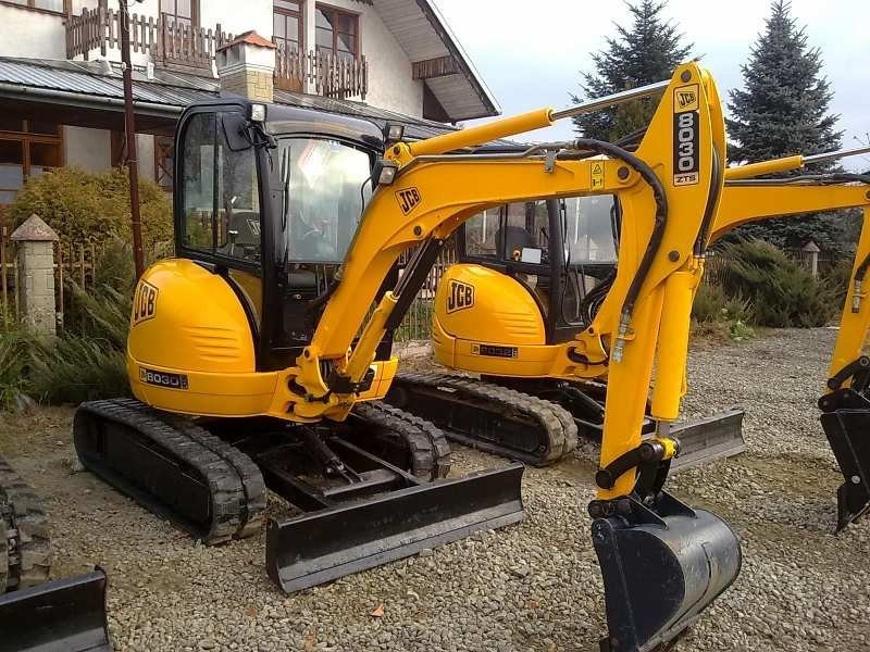JCB 8030 ZTS 2007 rok 3,2t - mini koparka — zdjęcie 1