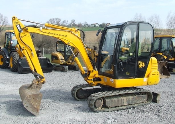 Mini koparka JCB 803 SUPER, rok 2006