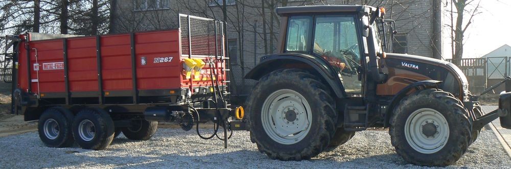 Rozrzutnik obornika Metal-Fach N267 - 8t — zdjęcie 2
