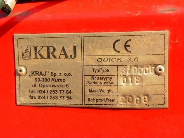 Agregat UPRAWOWO-SIEWNY QUICK Unia Kraj 2008 rok — zdjęcie 5