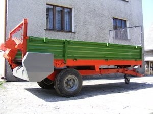 Rozrzutnik obornika Agromet 3,5 tony — zdjęcie 3