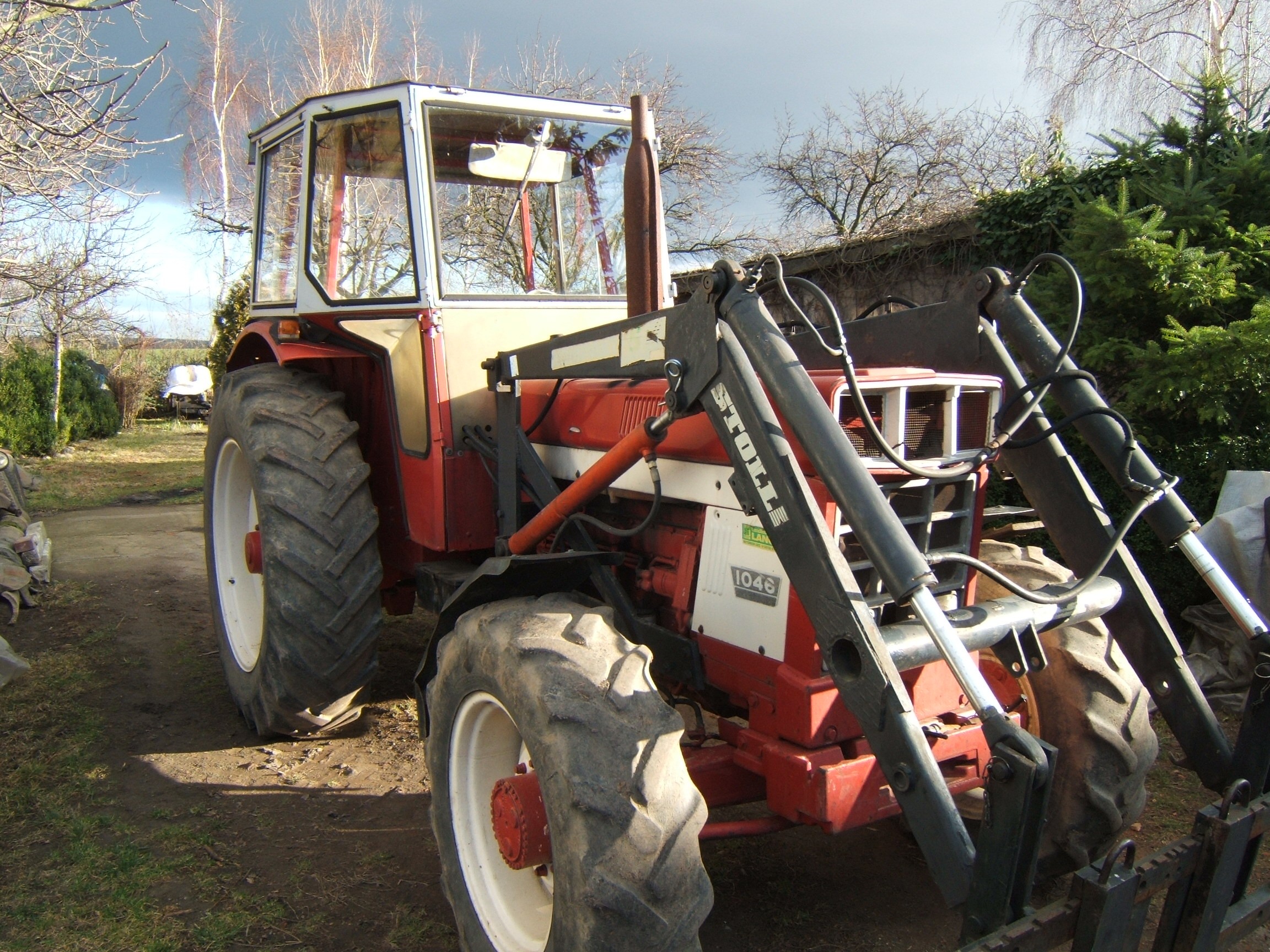 INTERNATIONAL1046/CASE,4X4,105KM,Z łADOWACZEM,SPROW.Z NIEMIEC. — zdjęcie 3